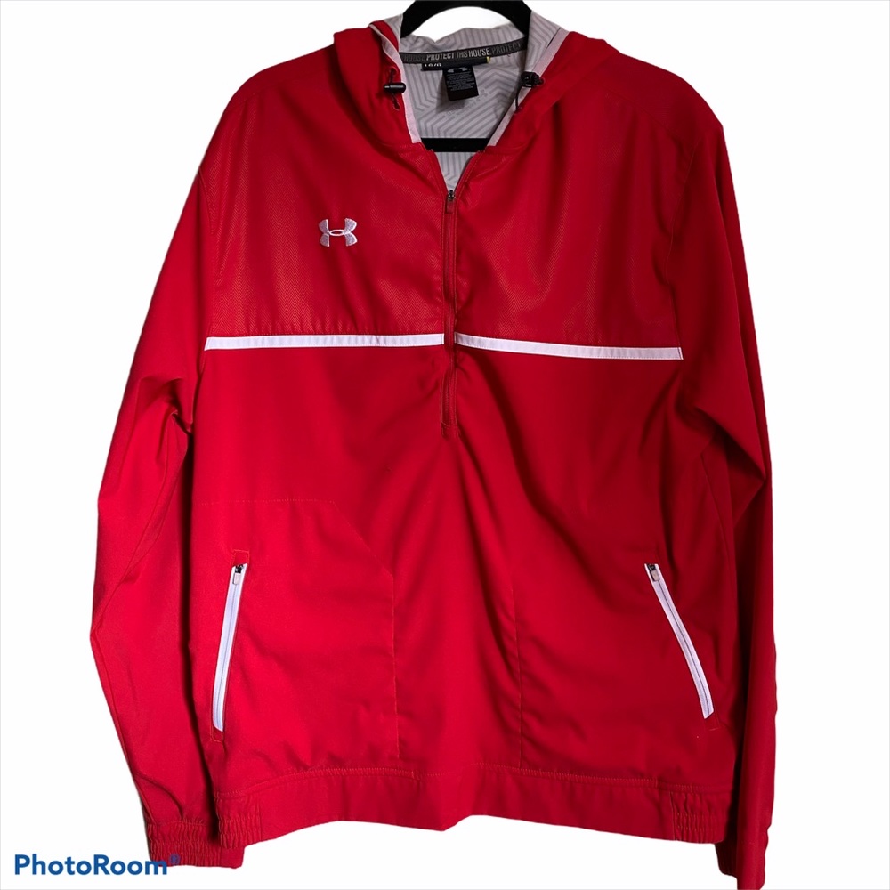 Under Armour Loose Pullover Jacket: Large